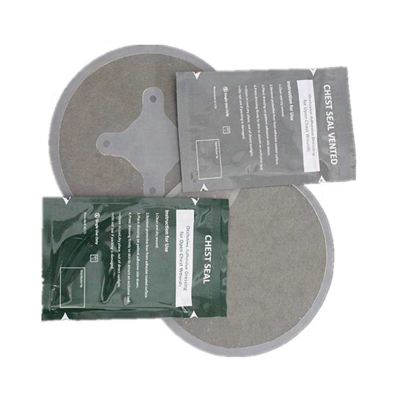 现货出口ce fda 密封胸腔贴 胸贴 Chest Seal vented 有孔无孔