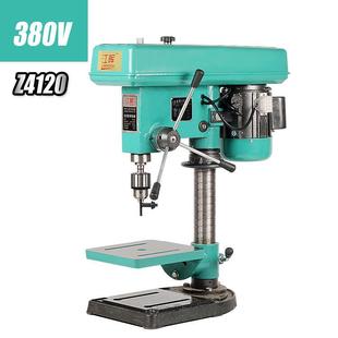 江晖Z4120 钻床钻铣两用 380V三相大功率工业台钻20mm钻床750W台式