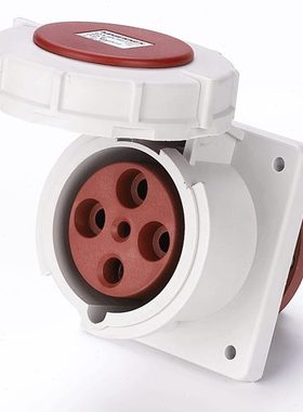 5芯 3芯座32M防水M工业插头32IPN插座 3273直 63ANM64N66564芯