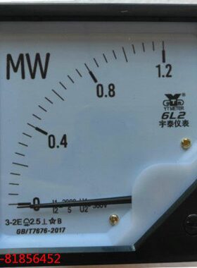 381.2W表有功功率-V5A 00LWW电流K6M2000/6-2 2L  120