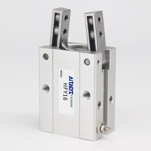 HFY手指气缸 HFY6 HFY10 HFTY16机械手夹Q气动手指夹紧气缸夹爪