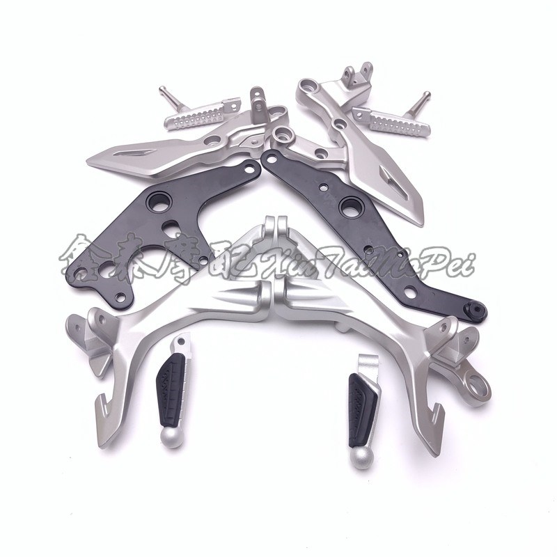 赛450前后左右脚蹬支架QJ400GS-16DJ脚蹬支架脚蹬踏蹬固定座踏脚