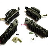 弹簧J前Q脚蹬橡胶后脚踏J120 Q30脚踏蹬0销50散件闪0左右搁30