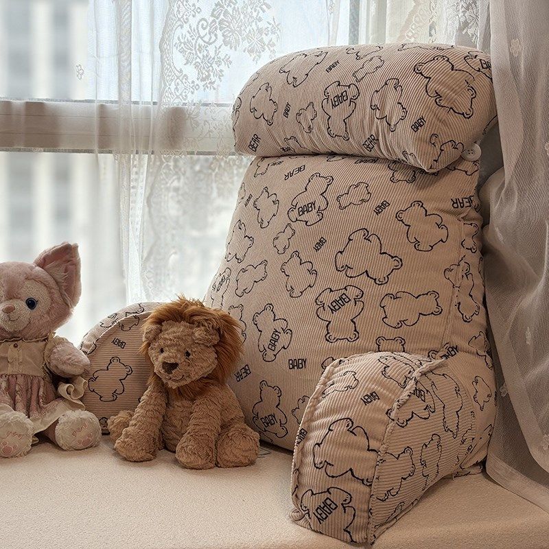 床头软卧室靠背垫床上q靠枕护颈靠垫抱枕宿舍学生沙发护腰枕头喂