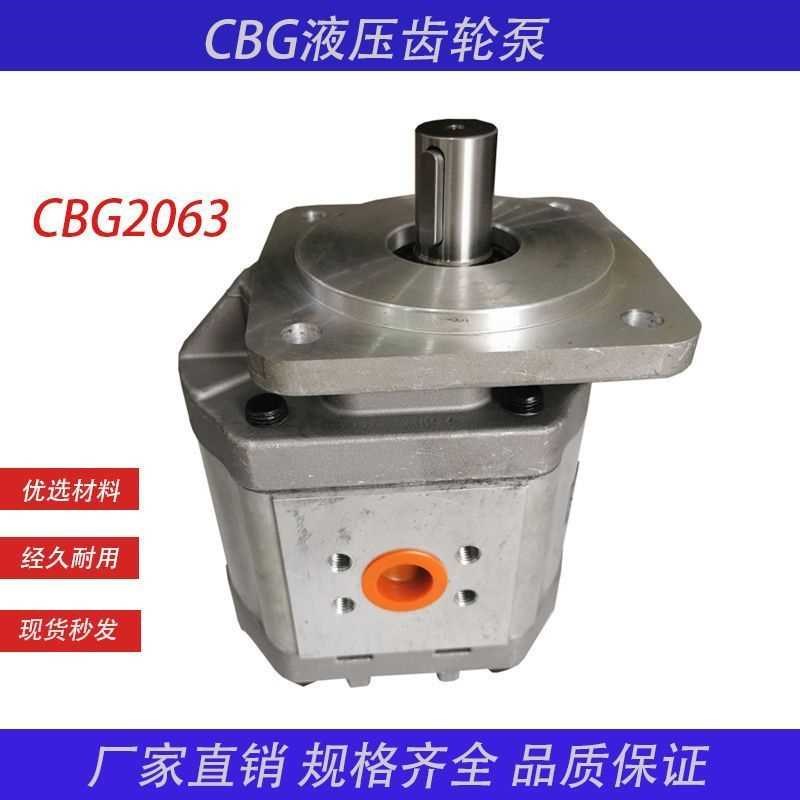 液压元件齿轮泵CBG-2063-BGFP工程机械专用单联齿轮油泵