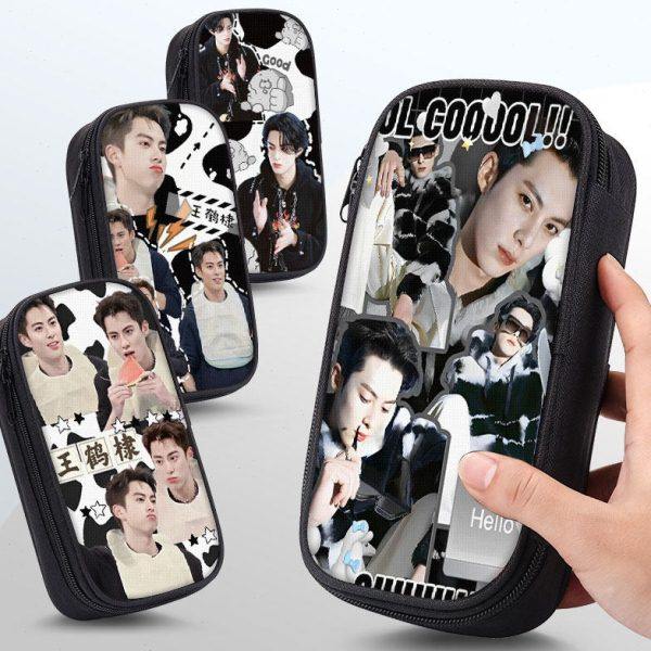 王鹤棣笔袋文具盒铅笔袋小学生初中生笔盒男孩子男生文具袋铅笔盒,文具电教/文化用品/商务用品,笔袋,淘宝优惠券,粉丝福利购,淘宝优惠卷