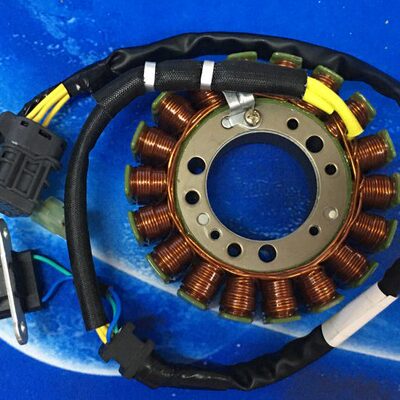 适用SYM 厦杏 三阳机车 中华T2线圈 XS250-2 磁电机线圈 发电机组