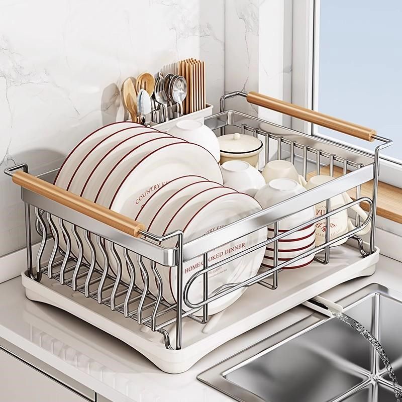 碗盘沥水架碗架304不锈钢厨房置物架沥水篮放碗筷碗碟筷勺收纳架,厨房/烹饪用具,碗架,淘宝优惠券,粉丝福利购,淘宝优惠卷