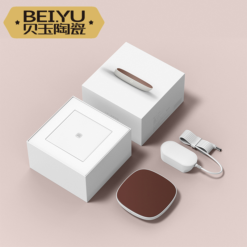 三界茶具保温底座恒温宝茶杯茶壶加热底座家用温茶器加热牛奶杯垫