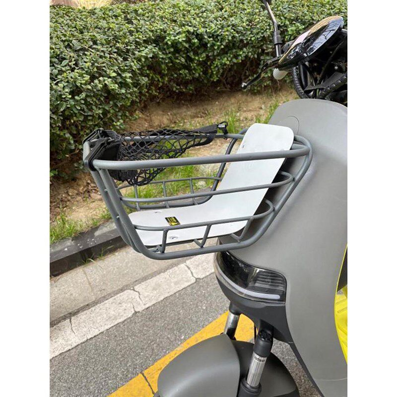 适配九号电动车前置车筐车篮A35+/F90/C30lite/B80C/BMAX改装配件