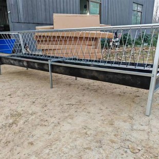羊槽食槽新款双面羊槽养殖喂羊食槽羊草架子免费到村养羊槽子