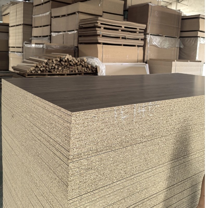 贴面桌面免漆板材衣柜颗粒柜门隔断板刨花板双面加大板49尺58尺68