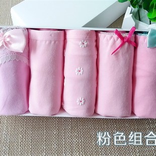 纯棉白色内裤 低腰肤色肉色透气抗菌少 纯色浅色女士纯棉三角安全裤