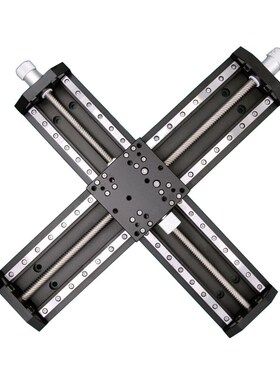 PT60-145大导程长行程手动滑台直线导轨不锈钢T型丝杆可锁死滑块