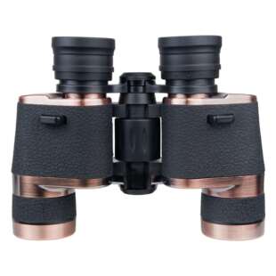 艾博睿新款麻皮铜金字望远镜户外观景高清高倍双筒专业演唱会