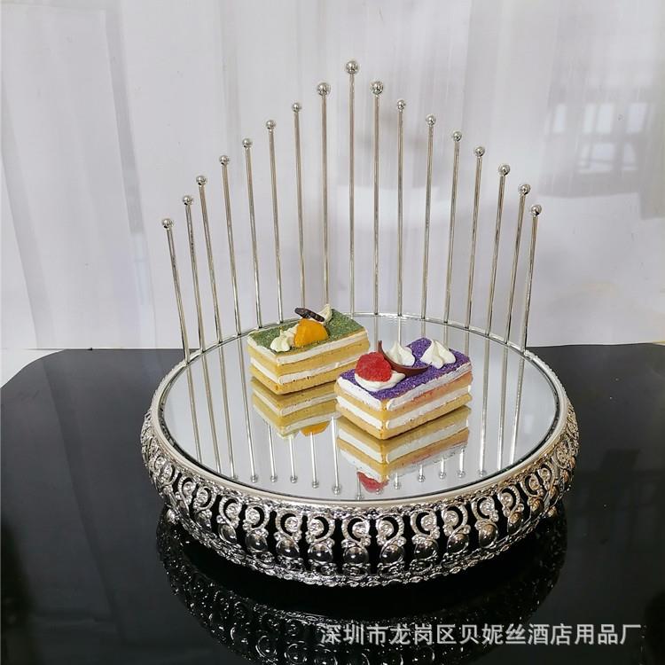 欧式蛋糕台甜点点心水果托盘 婚庆家居KTV酒吧咖啡厅装饰桌面摆件