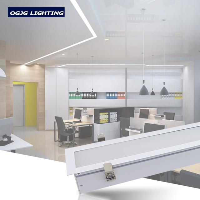 led线条灯嵌入式条形灯明装暗藏线性灯槽可串接铝合金吸顶灯