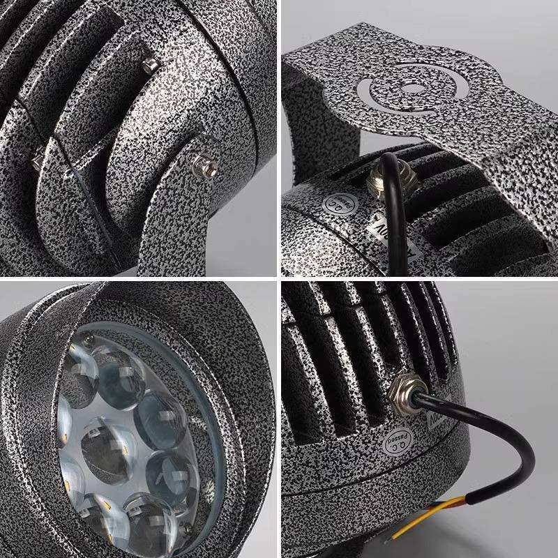 LED一束光射灯超远窄光投射灯10W27W36W科锐聚光光柱灯罗马柱220v