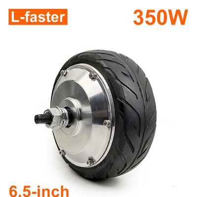 L-faster齿轮350W6.5英寸低速高扭矩170mm双边轴电机轮毂无刷有齿