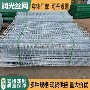 润光桥梁防抛网ZSH白色卷双圈防抛网高架桥两侧防落网公路防护网