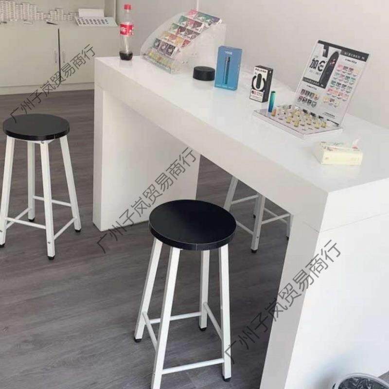手机体验台服装店中岛展示桌品鉴台烤漆直播展台电脑展示台展柜子