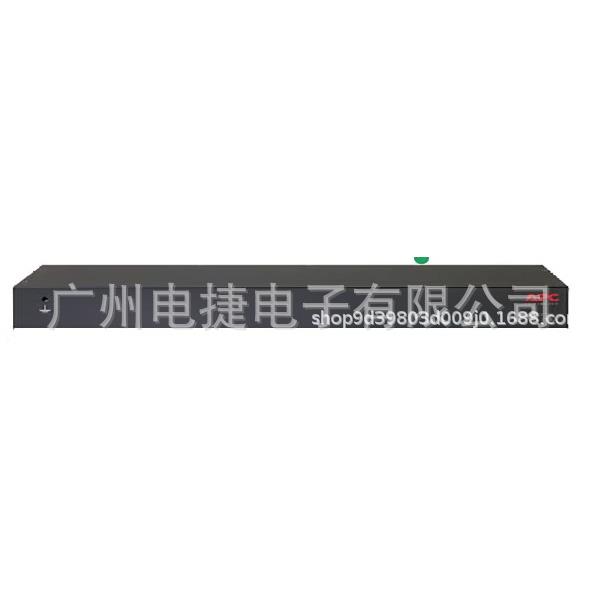APC开关型PDU机架配电单元AP7921B 1U 16A (8)C13 2.5米 联保两年