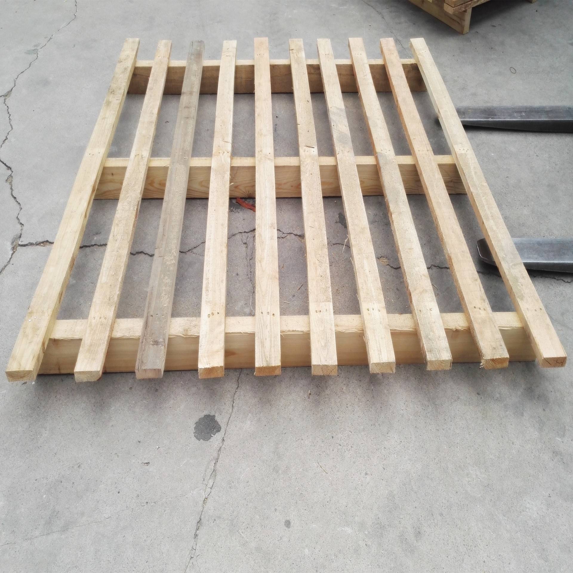 加工大型设备实木底托重型木托盘物流发货木底托设备托盘松木