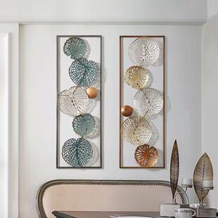 美式家居墙面装饰品创意铁艺壁挂立体玄关墙饰卧室床头墙壁挂饰