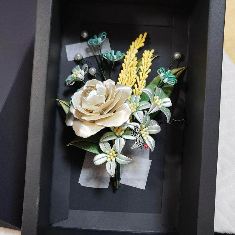 精致非新娘手腕花纯手工高级遗缠新郎胸花婚礼结婚婚庆花