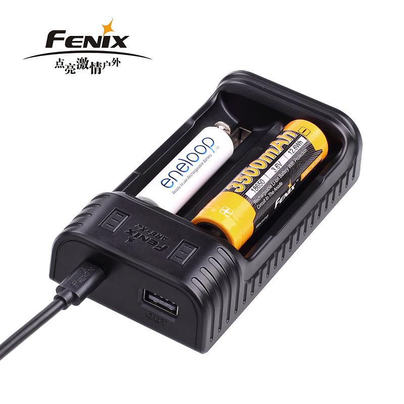 菲尼克斯FENIX ARE-X2智能双槽充电器充放电18650 26650 16340