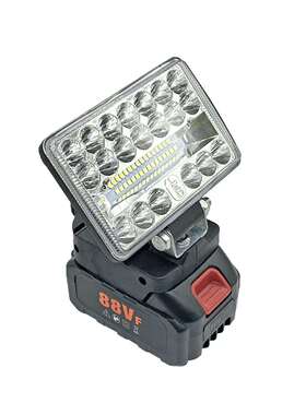 【货号07486】LED灯牧田插脚二档调节锂电电池专用照明灯