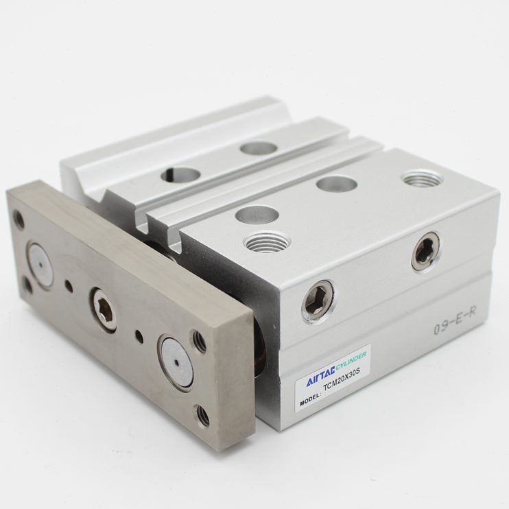 20X110-12杆T/三//导/20亚德客*--2550CM510675轴/-16三杆气缸带S