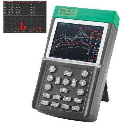 PROVA-800多通道温度记录仪台湾泰仕彩屏温度波形记录器PROVA-80