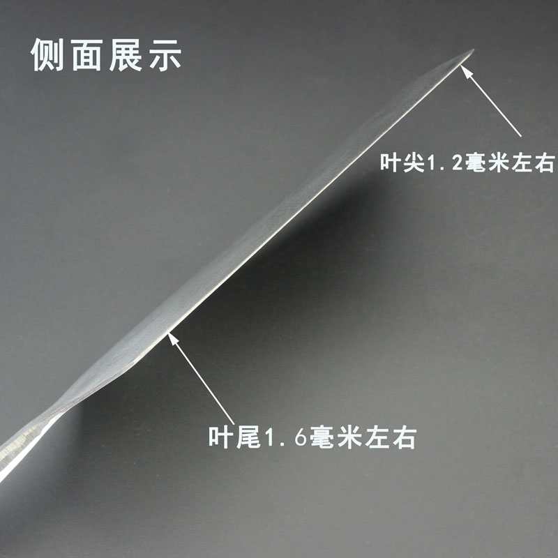 不锈钢砖刀薄款砌砖泥刀砌砖刀建筑泥工工具轻款瓦工砌墙双面瓦刀