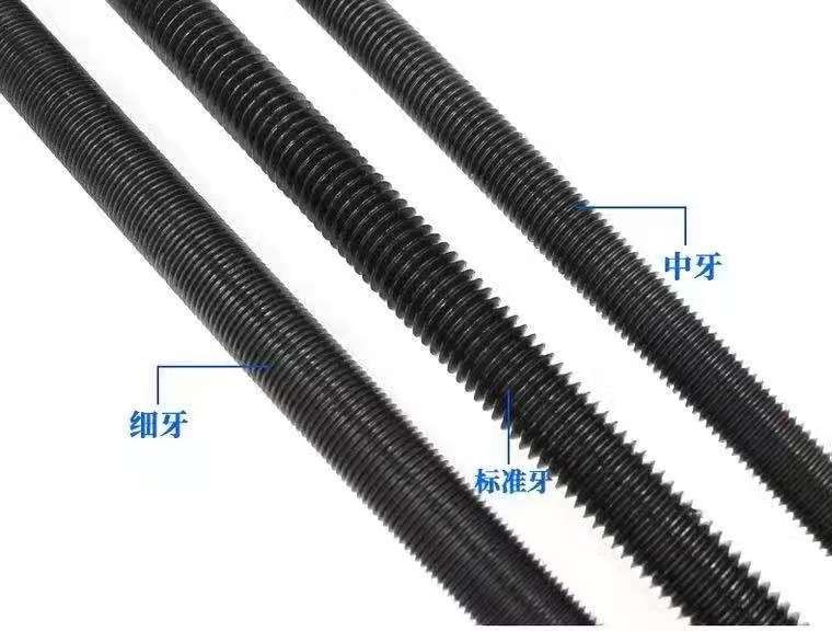 M30*1.5/30*2细牙丝杆8.8级高强度丝杠全牙一米螺杆30*3反牙牙条