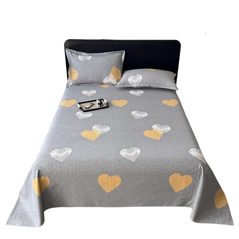 定制大尺寸a类加厚纯棉大床单全棉磨毛布榻榻米被单3米5大炕单350