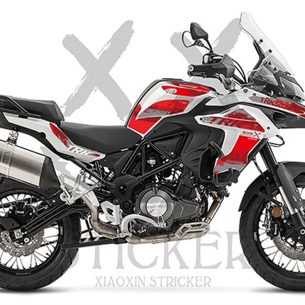 适用贝纳利金鹏502/X改装全车贴纸贴花拉花版画防水个性三箱贴