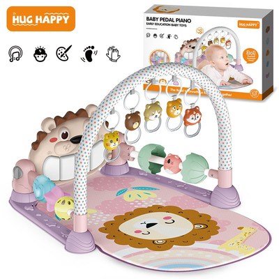 脚踏钢琴新生婴儿玩具0-1岁健身架小月龄男女宝宝3-6个月满月礼物