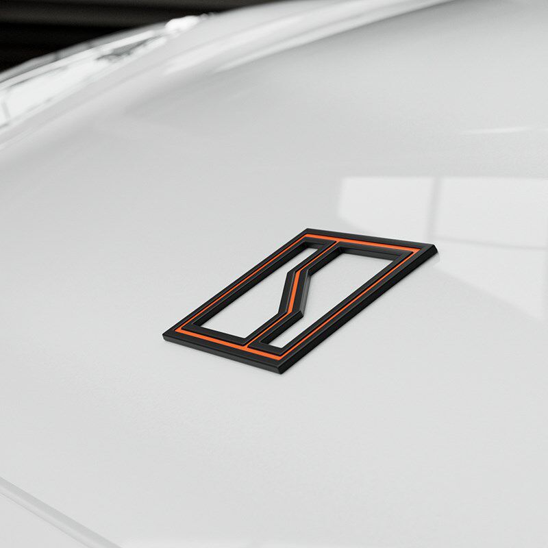 适用于极氪001/X/007/009改装哑光金属汽车尾标尾门装饰贴标