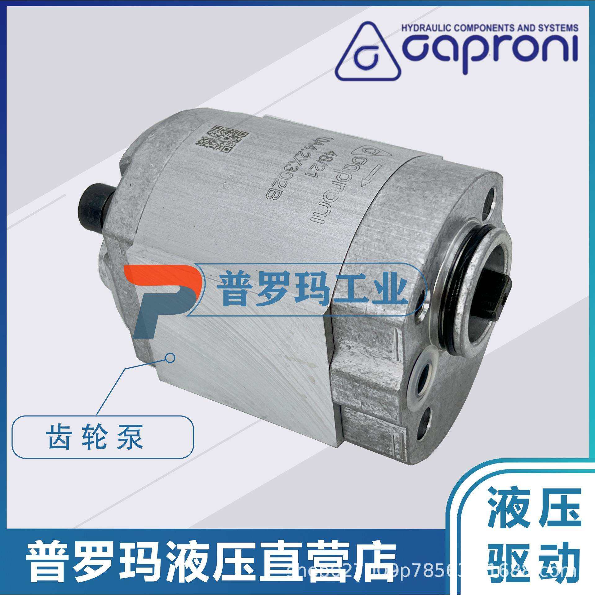 卡普罗尼Caproni齿轮泵00A0.25X047/00C0.5X047/00A0.75X047 油泵