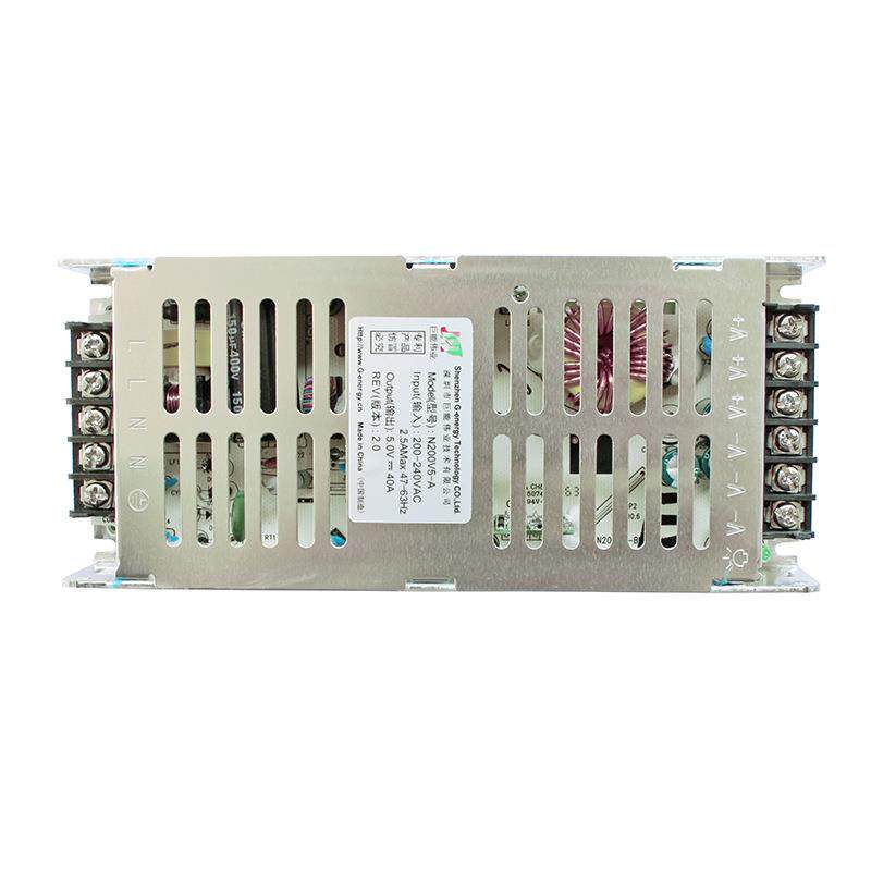 N200V5-B led显示屏开关电源巨能伟业5V40a200w电源N200V5-A