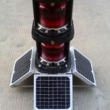 太阳能船舷灯 双层 太阳能船舷灯双层6NM太阳能航标灯驳接信号灯
