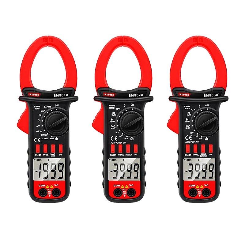 交直流1000A钳形电流表滨江BM803A+真有效值802数字801钳形万用表