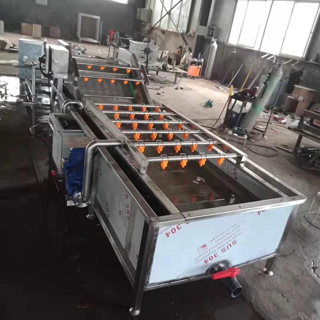 海产品漂烫机 螃蟹清洗机 蛏子气泡清洗机 龙虾漂烫蒸煮设备厂家