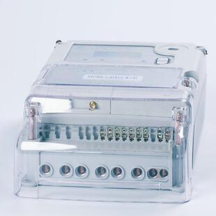 物业家用出租房插卡预付费电表全英文系统显示三相远程智能电表