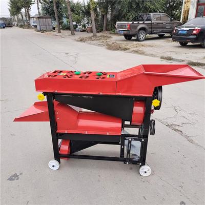 家用电动脱粒机 剥皮打谷机 全喂入式水稻打场机