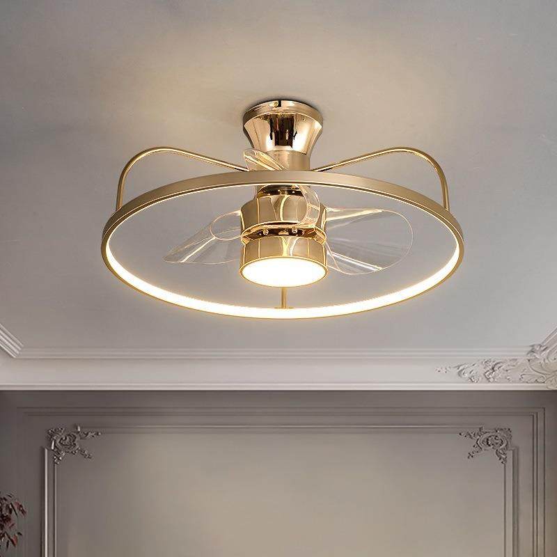 风扇灯餐厅灯卧室新款法式感吊扇灯客厅吸顶灯轻奢高级吊灯2025年