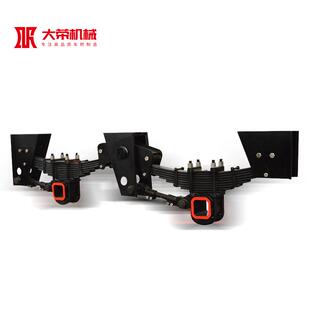 三轴悬挂 配十片 16*90 钢板弹簧 汽车板簧出口钢板卡车悬架抛物