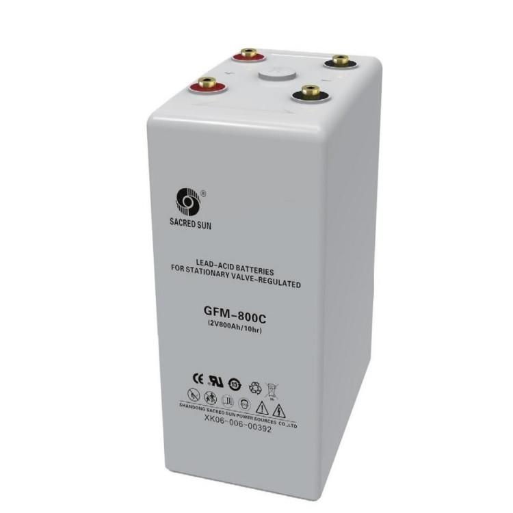 圣阳蓄电池GFM800 GFMJ500 2V3000ah2500a2000aEPS电源直流屏专用