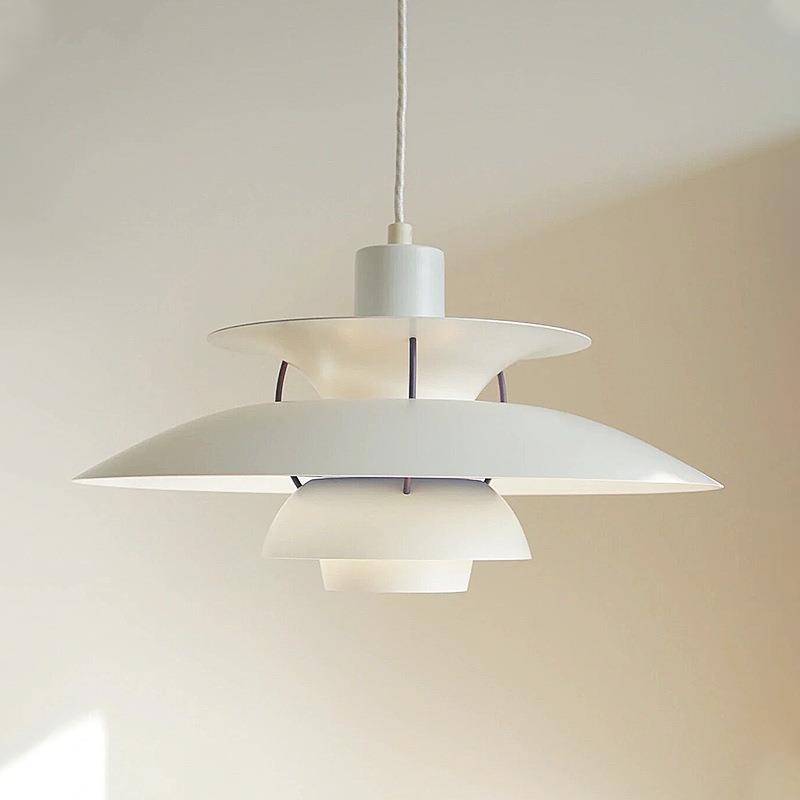 丹麦Louis Poulsen PH5餐厅飞碟吊灯后现代北欧设计师餐桌吧台灯